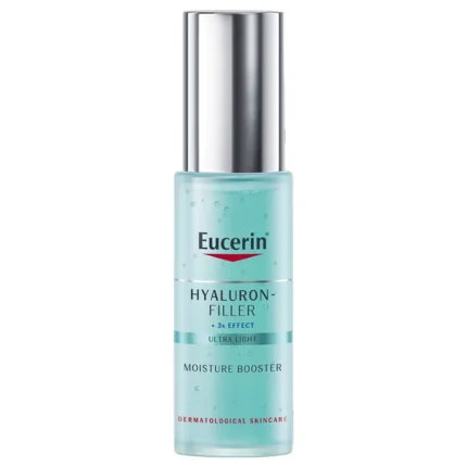 Eucerin Hyaluron Filler Anti-Aging Moisture Booster Face Gel Moisturizer With Hyaluronic Acid And Glycerin Hydration For All Skin Types Blue 30ml