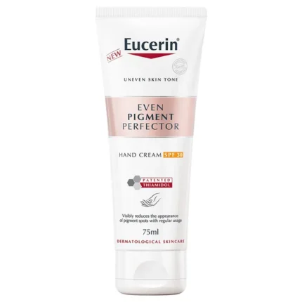 Eucerin Even Pigment Perfector Hand Cream With Thiamidol And Hyaluronic Acid Moisturizer For All Skin Types 75ml