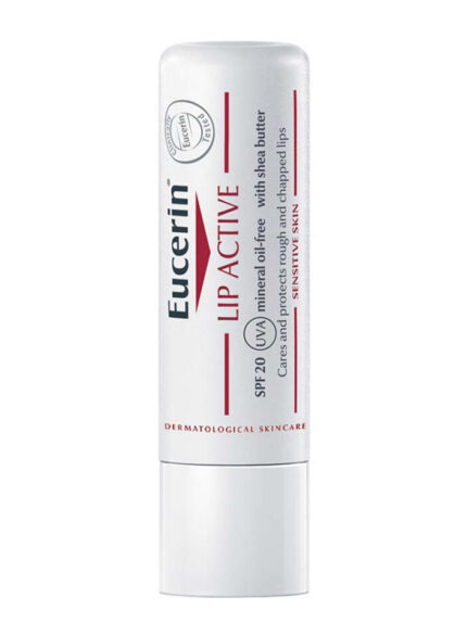 Eucerin Lip Active Balm With Dexpanthenol And Vitamin E,Ph5 For Dry And Dehydrated Lips 4.8grams