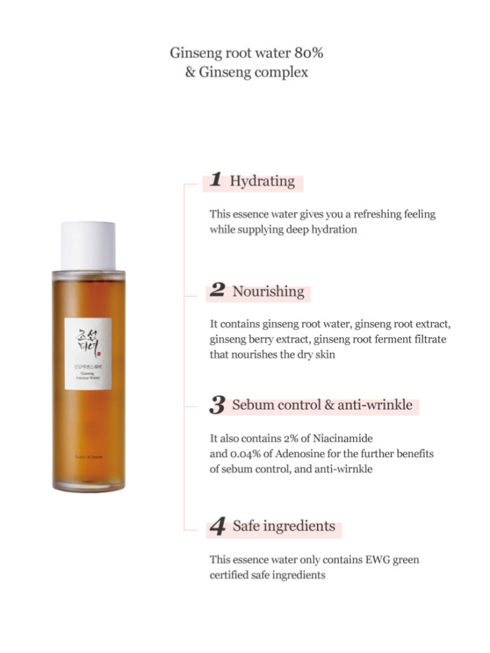 Beauty of Joseon Ginseng Skincare Routine Kit - Ginseng Essence Water - Snail Repair Serum & Retinal Eye Serum For the Ultimate Hydration & Anti-Aging Collection for Glowing, Youthful Skin