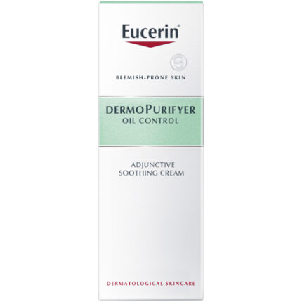 Eucerin Dermopurifyer Oil Control Adjunctive Soothing Face Day Cream For Oily And Acne-Prone Skin 50ml