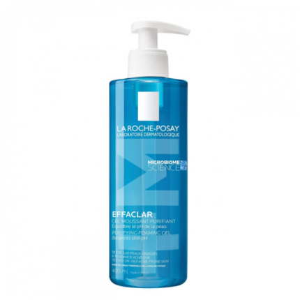 La Roche-Posay Effaclar Foaming Cleansing Gel For Oily And Acne Prone Skin 400ml