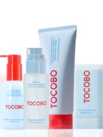 Tocobo Comprehensive Skincare Set - Pore Cleansing Oil 200ml, Soft Sun Stick, Coconut Cleansing Foam 150ml, Bifida Biome Essence 50ml