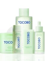 Calming, Hydrating, and Protective Skincare Set | Tocobo Cica Aqua Calming Toner 200ml, Tocobo Toner Pad 150mlj Tocobo Cica Gel Cream 75ml & Cica Cooling Sun Stick