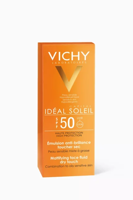 Vichy Capital Soleil Dry Touch Anti Shine Sunscreen for Combination to Oily Skin SPF50 50ml