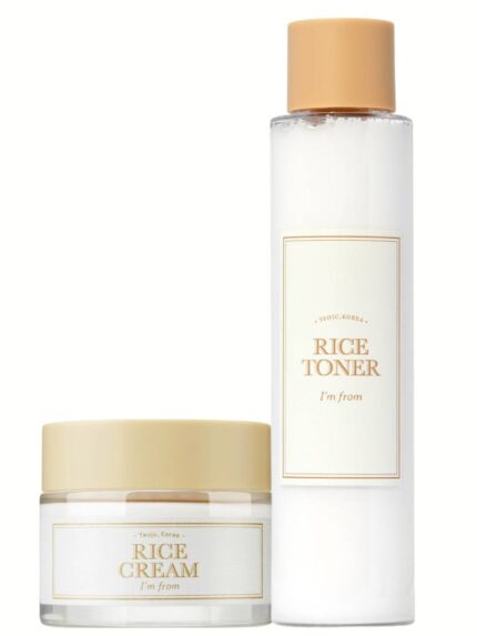 I'M FROM Nourishing Rice Essentials Set - Includes Toner and Face Hydrating Cream