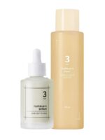 Deluxe Nourishing Skincare Pack - No.3 Super Glowing Essence Toner, No.5 Goodbye Blemish Serum