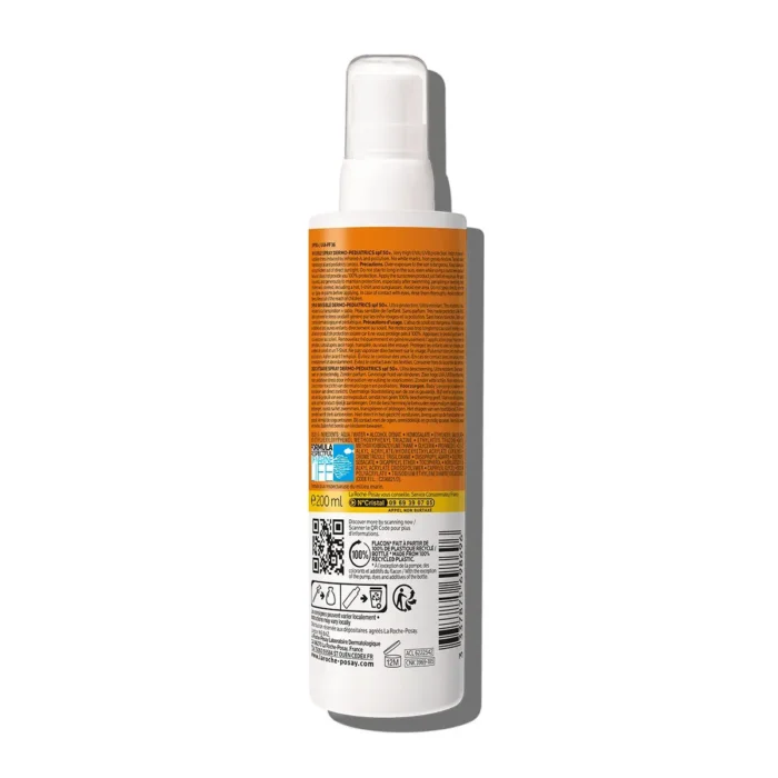 La Roche-Posay Anthelios Uvmune400 Dermo-Pediatrics Invisible Spray Spf50+ 200ml