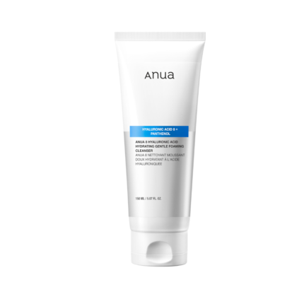 Anua 8 Hyaluronic Acid Hydrating Gentle Foaming Cleanser - 150 ml