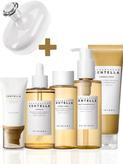 Complete Skincare Set for Sun Protection, Toning, Cleansing, and Hydration 760ml