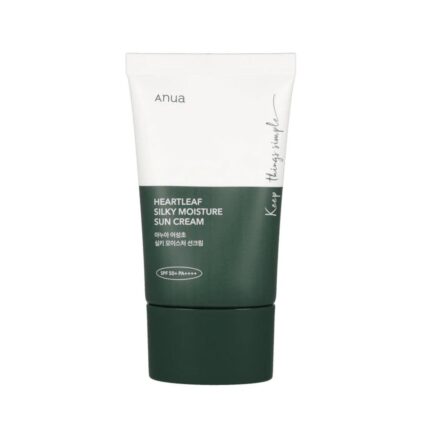 Anua Heartleaf Silky Moisture Sunscreen SPF50+ - 50 ml