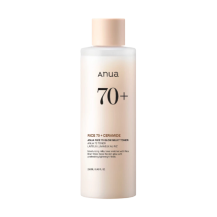 Anua Rice 70 Glow Milky Toner - 250 ml