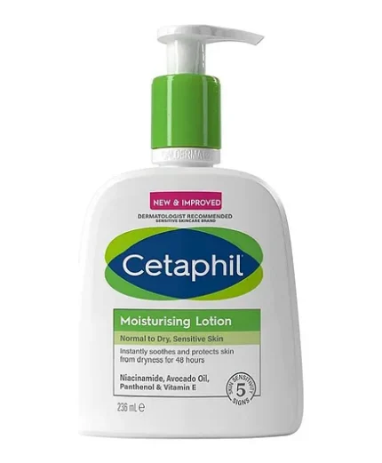 Cetaphil Moisturising Lotion Normal To Dry Sensitive Skin 236ml